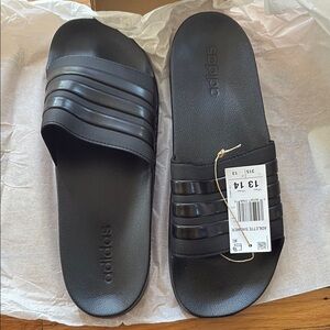 Adidas Black Slide Sandals